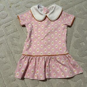 Pink and White Kids Dress
